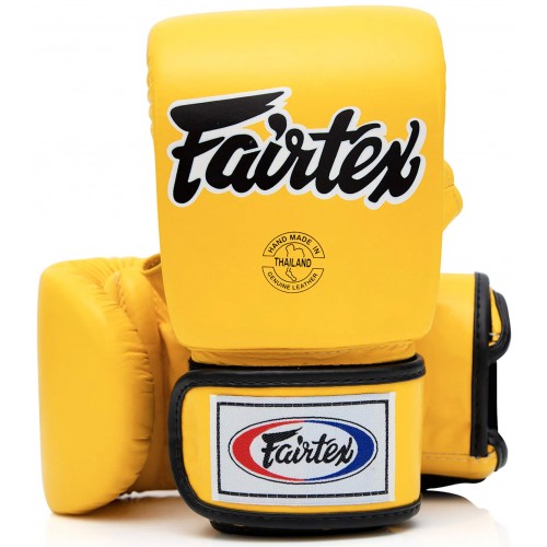 Снарядные перчатки для бокса Fairtex (TGO-3 yellow)